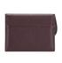 Christian Dior Saddle Card Holder, &pound;225, Accessories, Burgundy, Leather, Back view